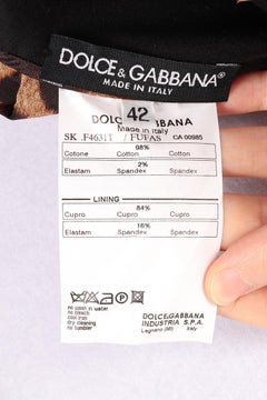 Dolce & Gabbana Skirt / Skirt. Y2K (2006). Italy.