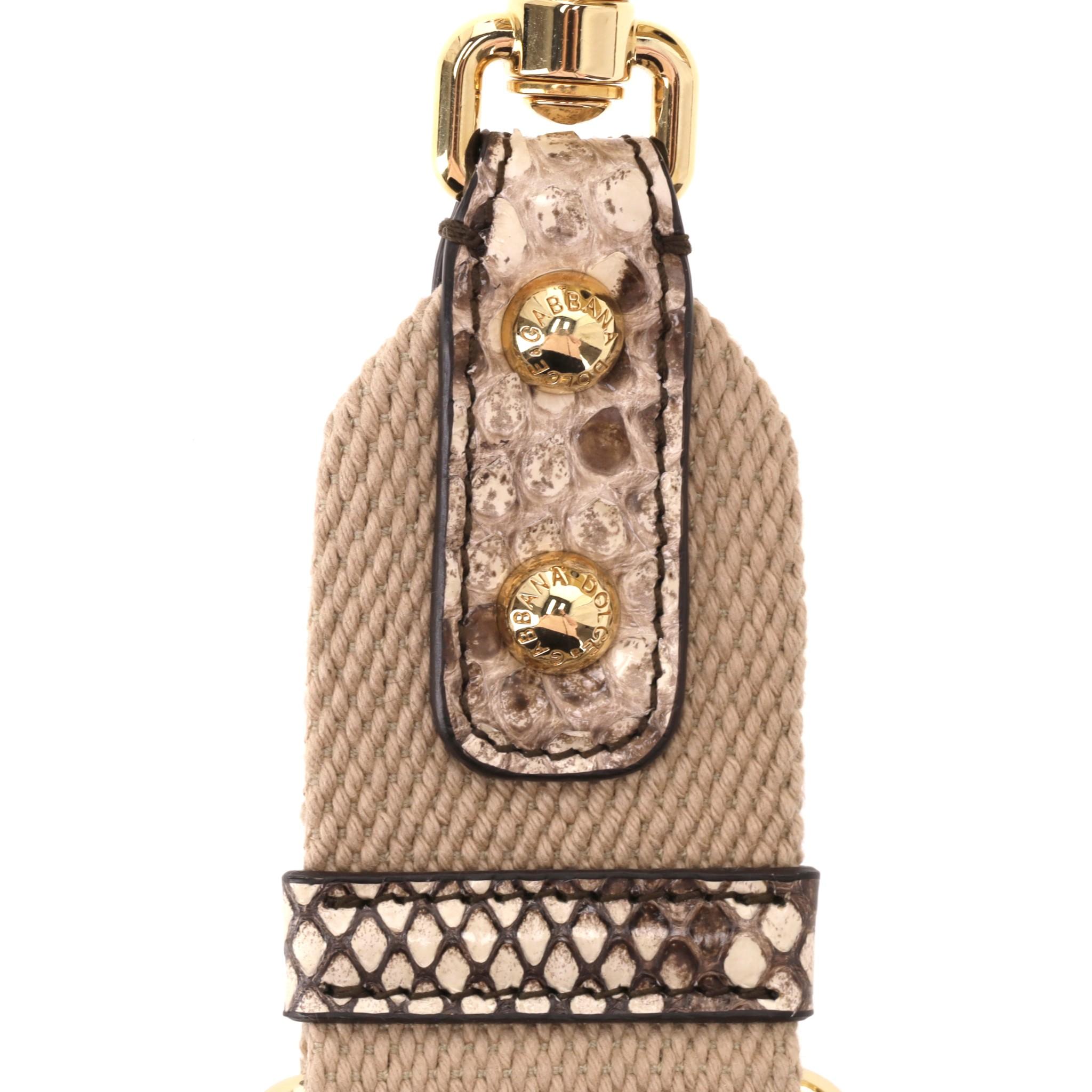 Dolce & Gabbana Snakeskin Camera Bag For Sale 4