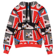 Dolce & Gabbana Sneakers Print Cotton Sweatshirt