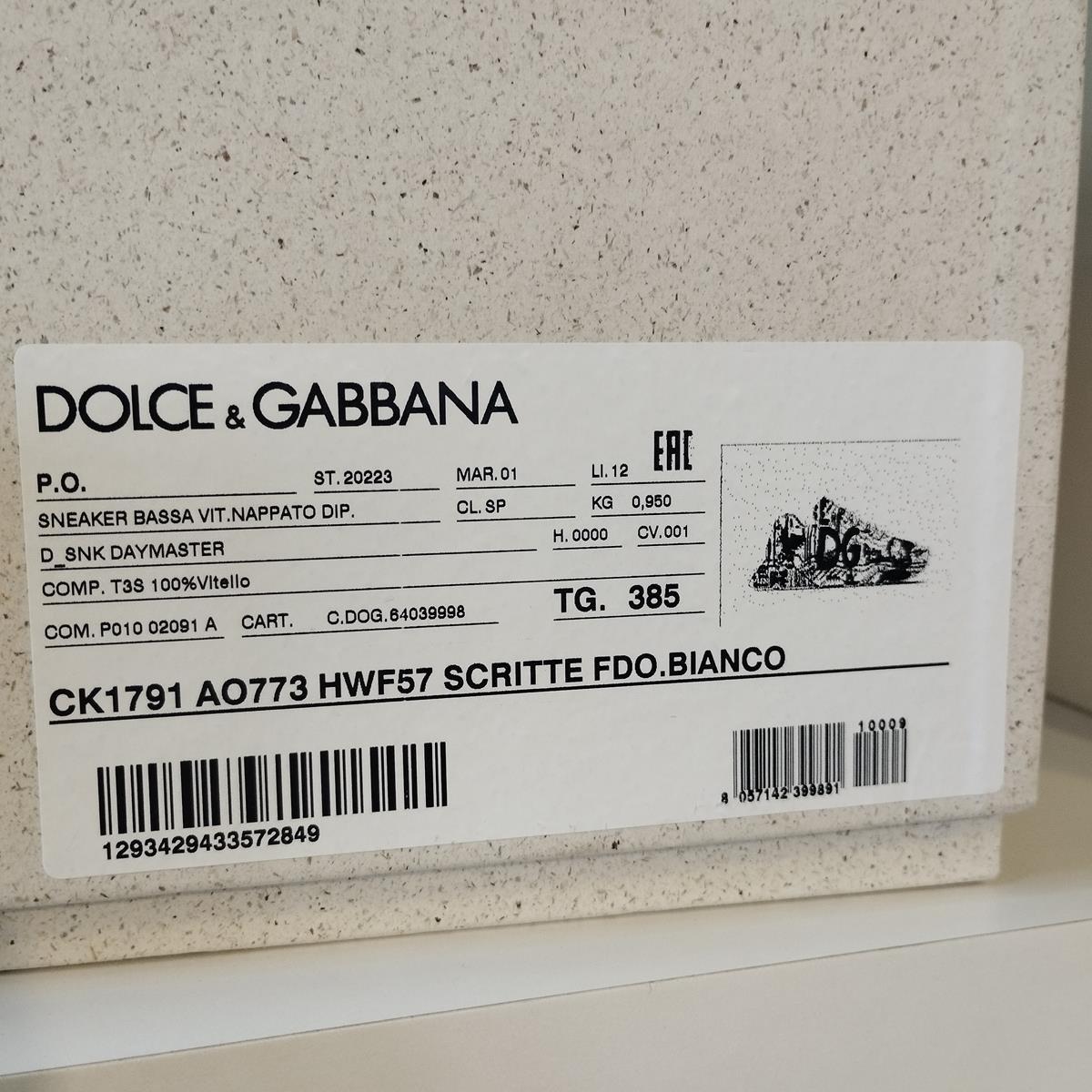 Dolce & Gabbana SNK Daymaster IT 38.5 5