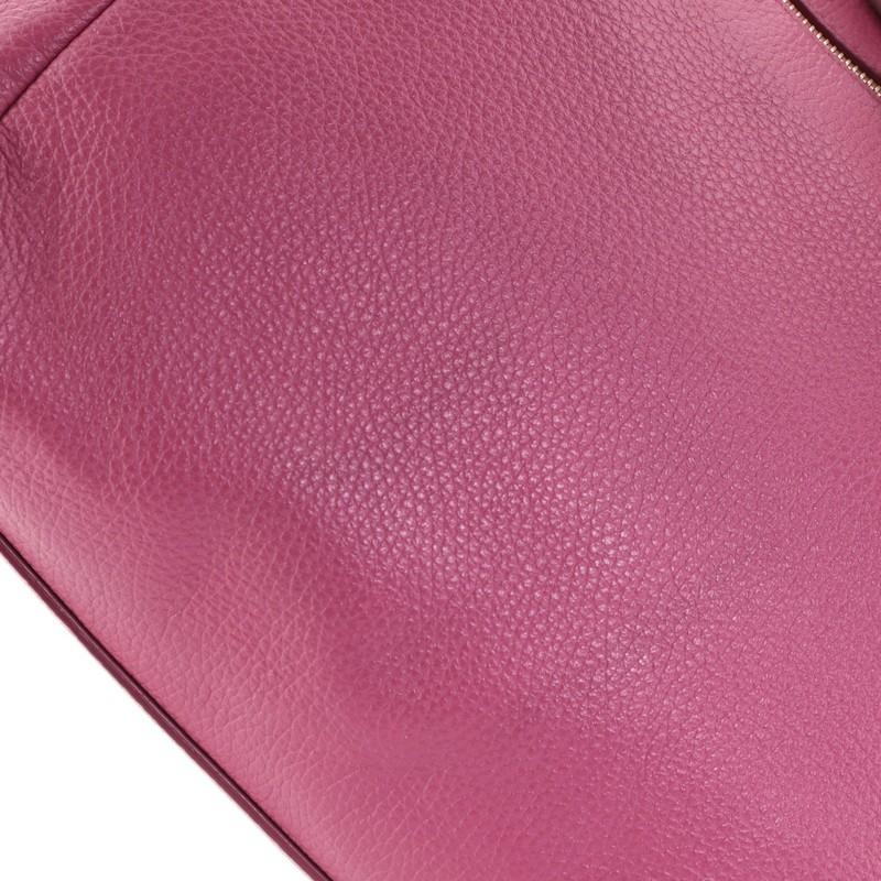 Pink Dolce & Gabbana Soft Miss Sicily Bag Leather Medium