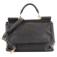 Dolce & Gabbana Soft Miss Sicily Bag Leather Medium