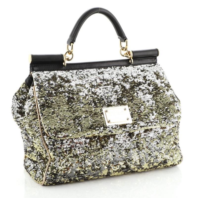 Dolce and clearance gabbana sequin bag