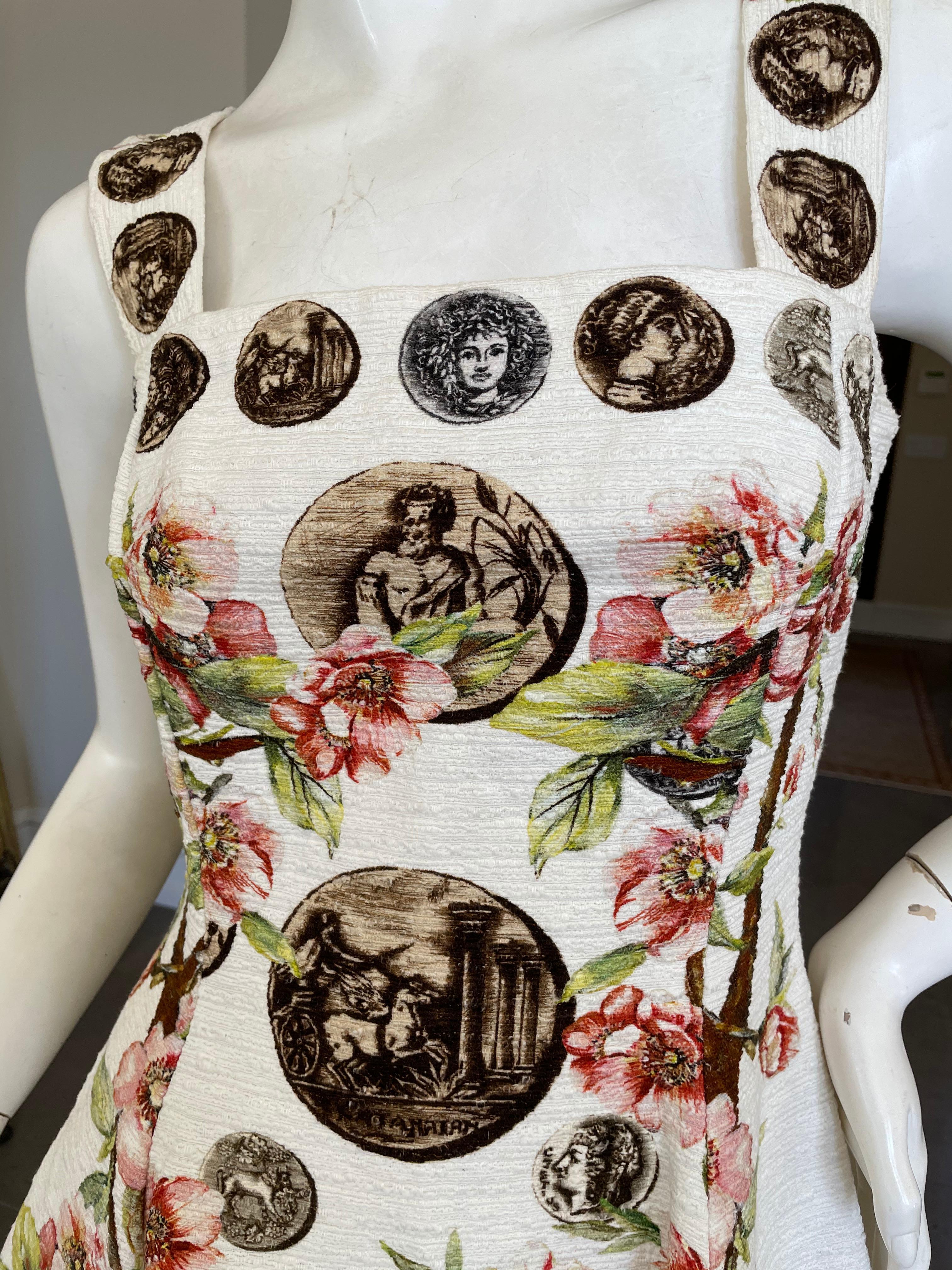 Dolce & Gabbana Special Edition Antiquities Mini Dress Spring 2014 For Sale 2