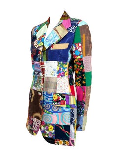 Dolce & Gabbana Frühjahr 1993 Patchwork-Jacke
