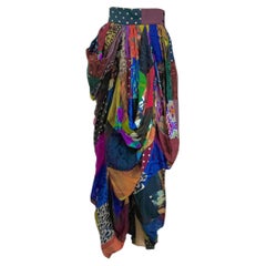 Dolce & Gabbana Spring 1993 patchwork skirt