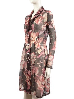 Dolce Gabbana Spring 1997 Look 14 Printed floral chemise dress