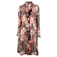 Dolce Gabbana Spring 1997 Look 14 Printed floral chemise dress