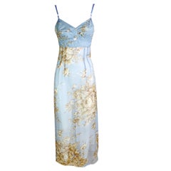 Vestido de seda Dolce & Gabbana Primavera 1997