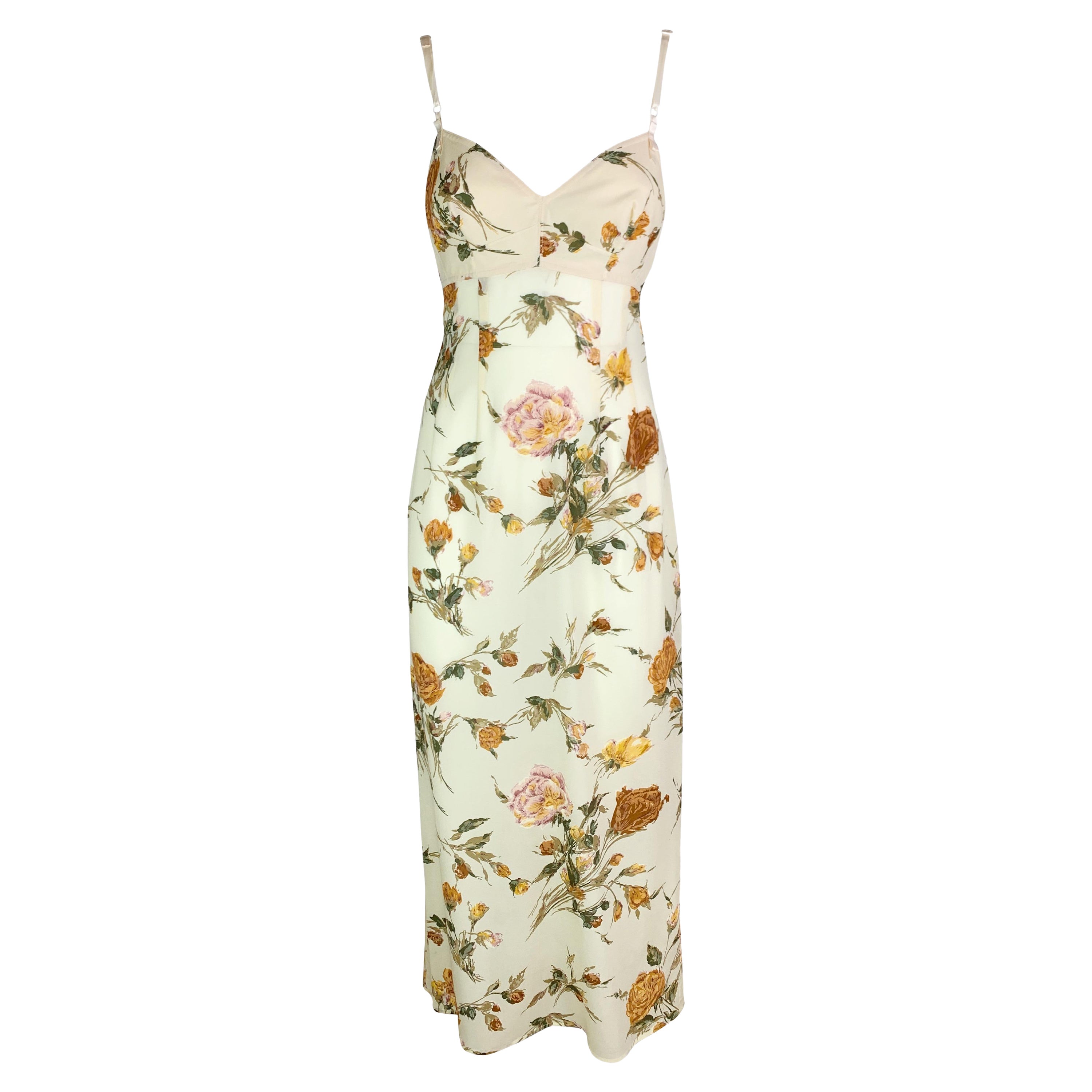 Vestido de seda Dolce & Gabbana Primavera 1997