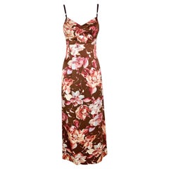 Dolce & Gabbana Frühjahr 1997 Seidenkleid