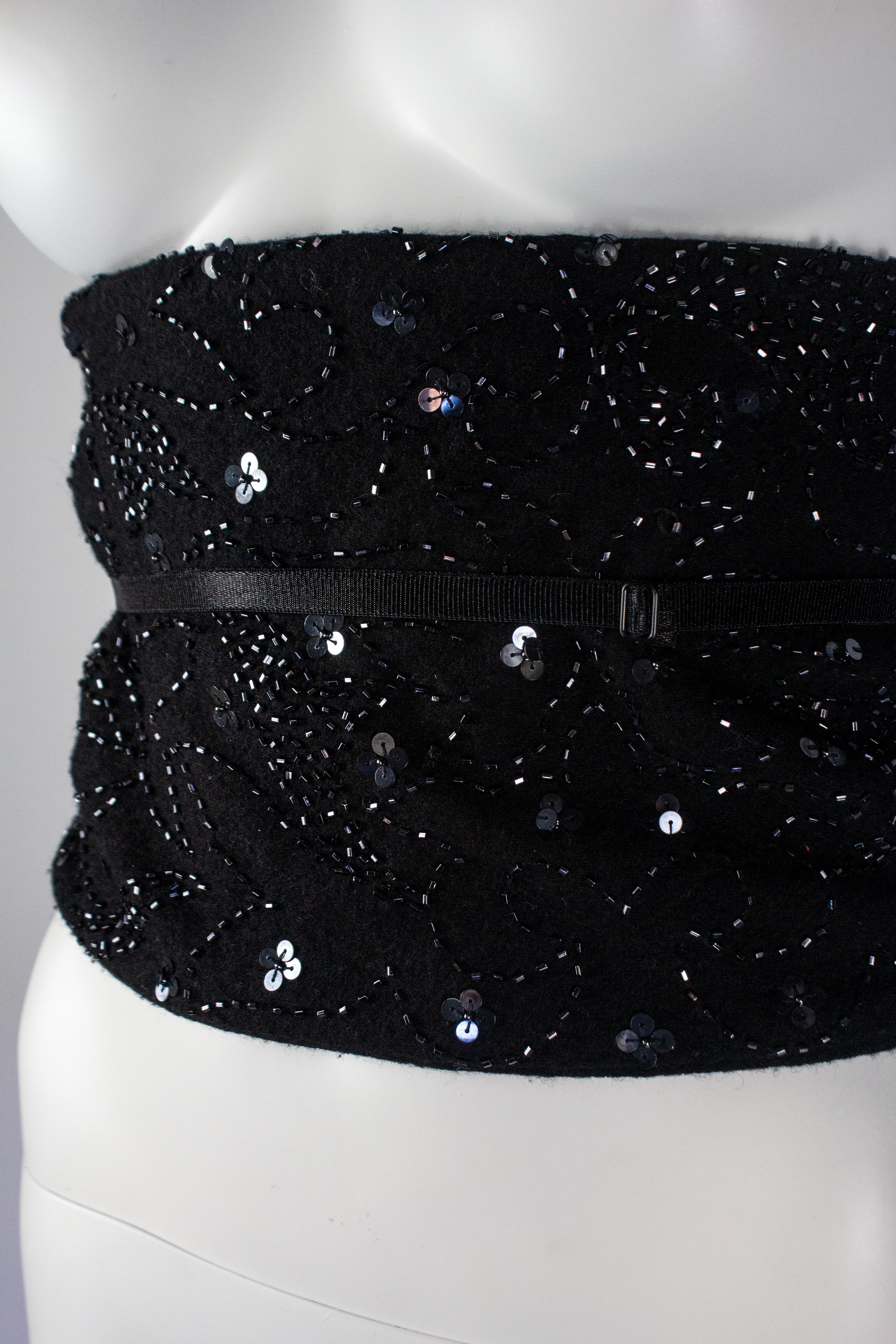 Women's Dolce & Gabbana Spring 1999 Beaded Obi Belt