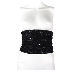 Dolce & Gabbana Spring 1999 Beaded Obi Belt