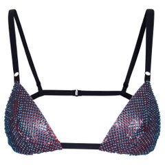 Dolce & Gabbana Spring 2000 Red Runway Sample Bra
