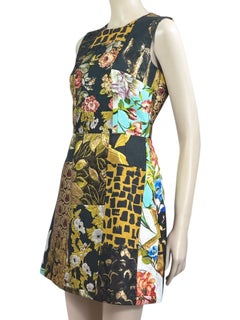 Dolce Gabbana Spring 2021 patchwork dress