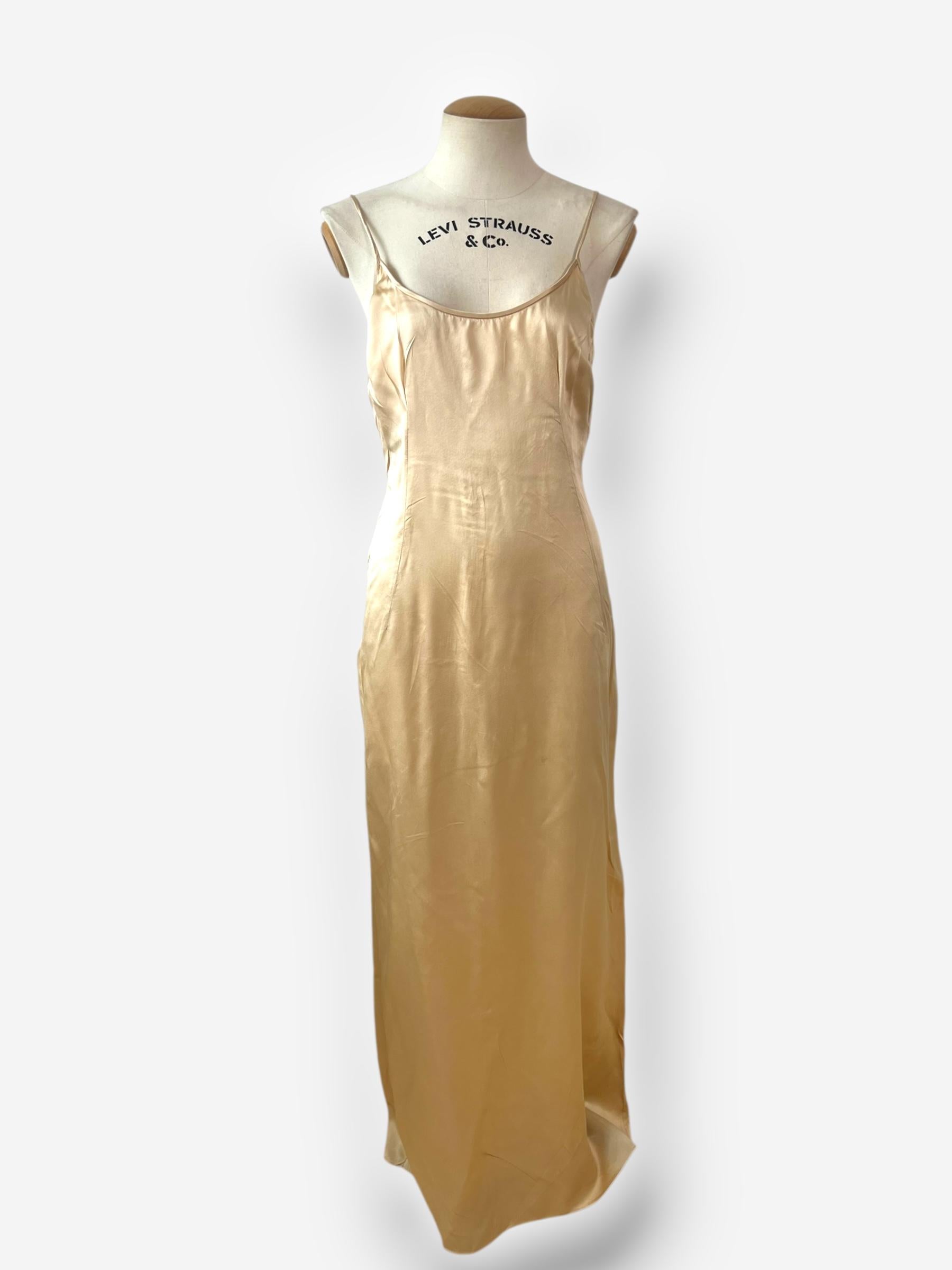 Dolce & Gabbana Spring/Summer 1997 Sheer Silk Floral Gown im Angebot 4