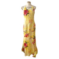Dolce & Gabbana Spring/Summer 1997 Sheer Silk Floral Gown