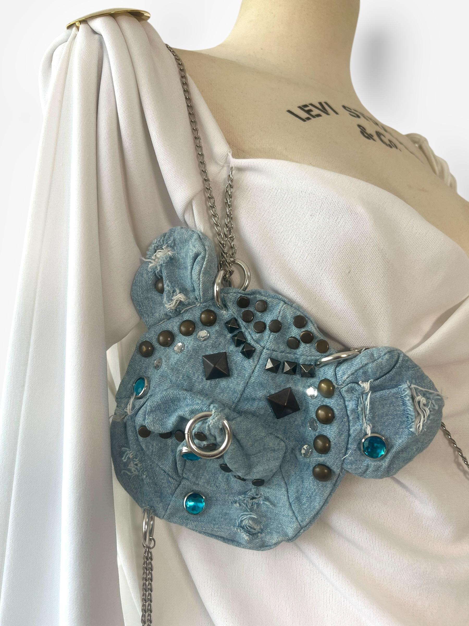 Gray Dolce & Gabbana Spring/Summer 2003 Runway Look 2 – Mini Dress with belt For Sale