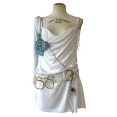 Dolce & Gabbana Spring/Summer 2003 Runway Look 2 – Mini Dress with belt