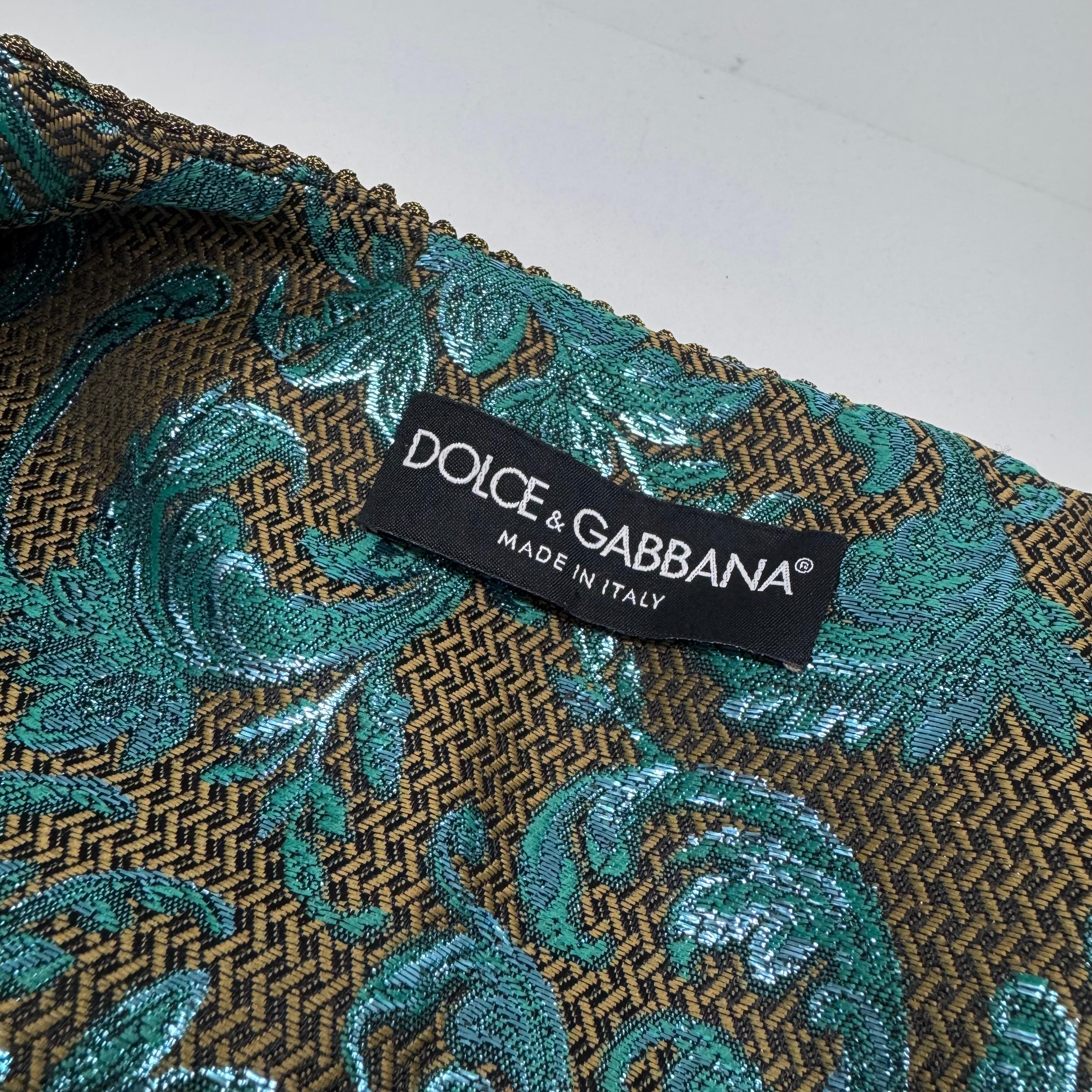 Dolce & Gabbana Bolero aus Jacquard, Frühjahr/Sommer 2021 (Schwarz) im Angebot