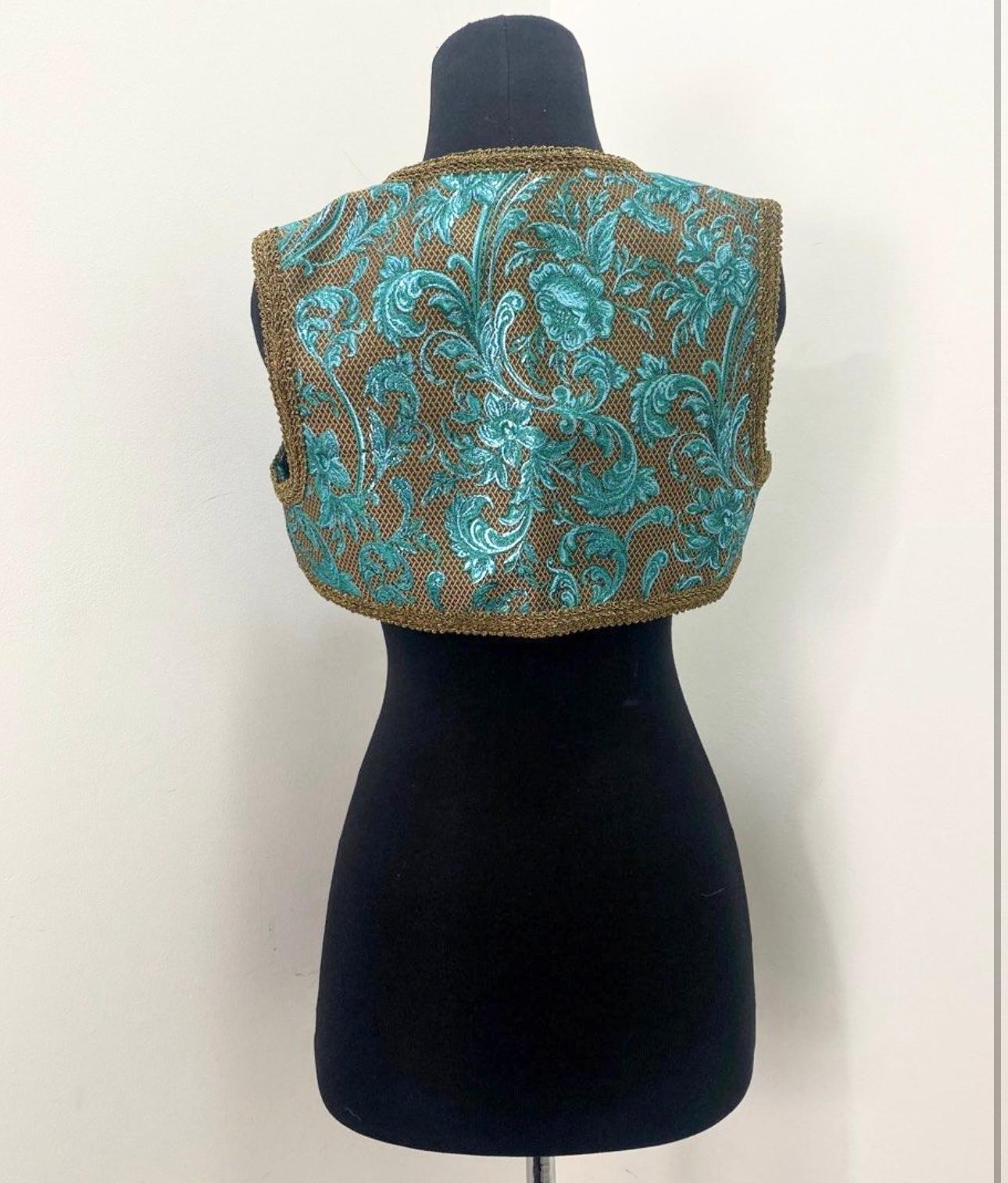 Dolce & Gabbana Bolero aus Jacquard, Frühjahr/Sommer 2021 im Zustand „Hervorragend“ im Angebot in Jakarta, Daerah Khusus Ibukota Jakarta