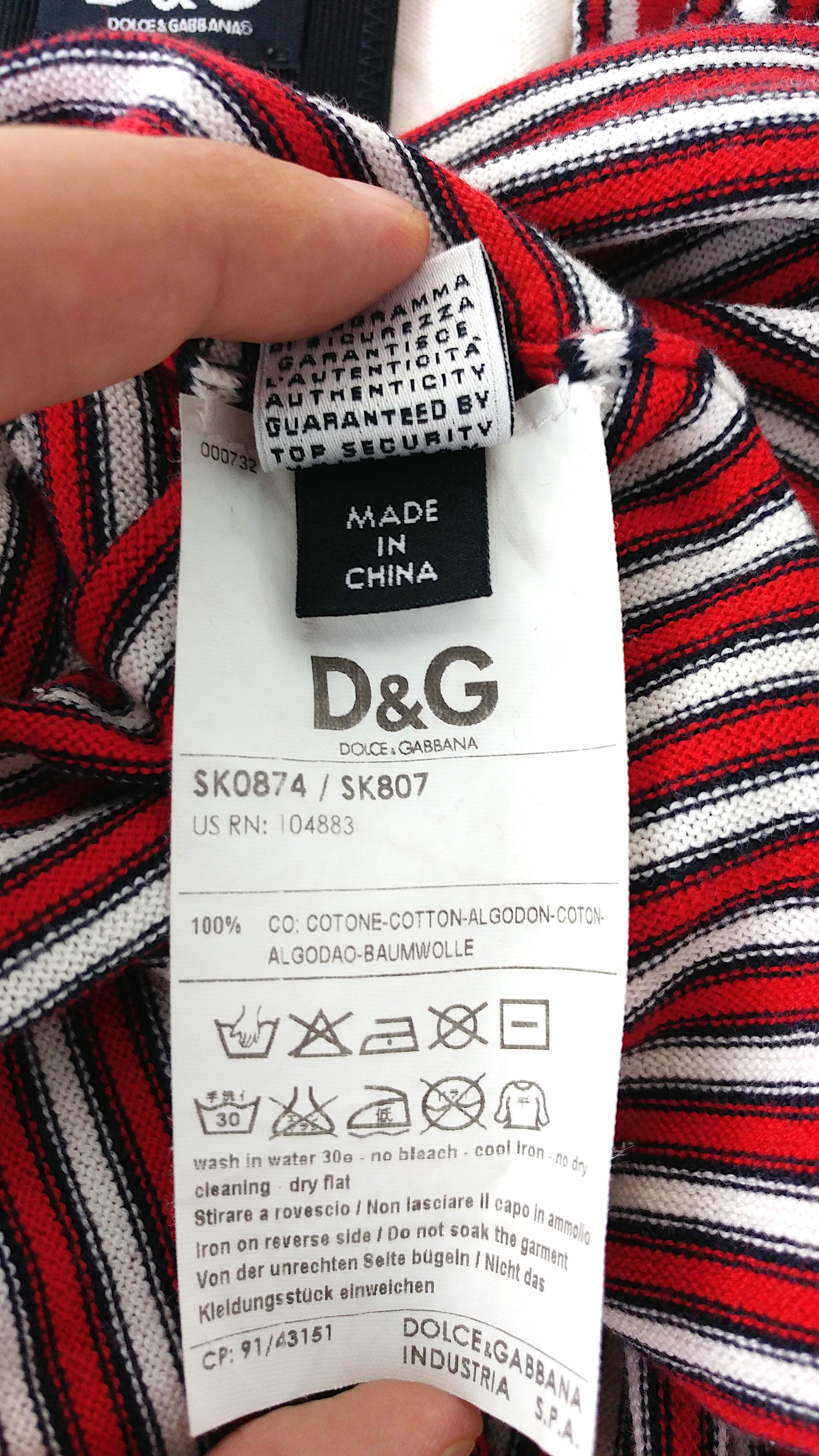 DOLCE & GABBANA – SS '09 Summer Knit Cotton Sheath Halter Dress  Size S 2