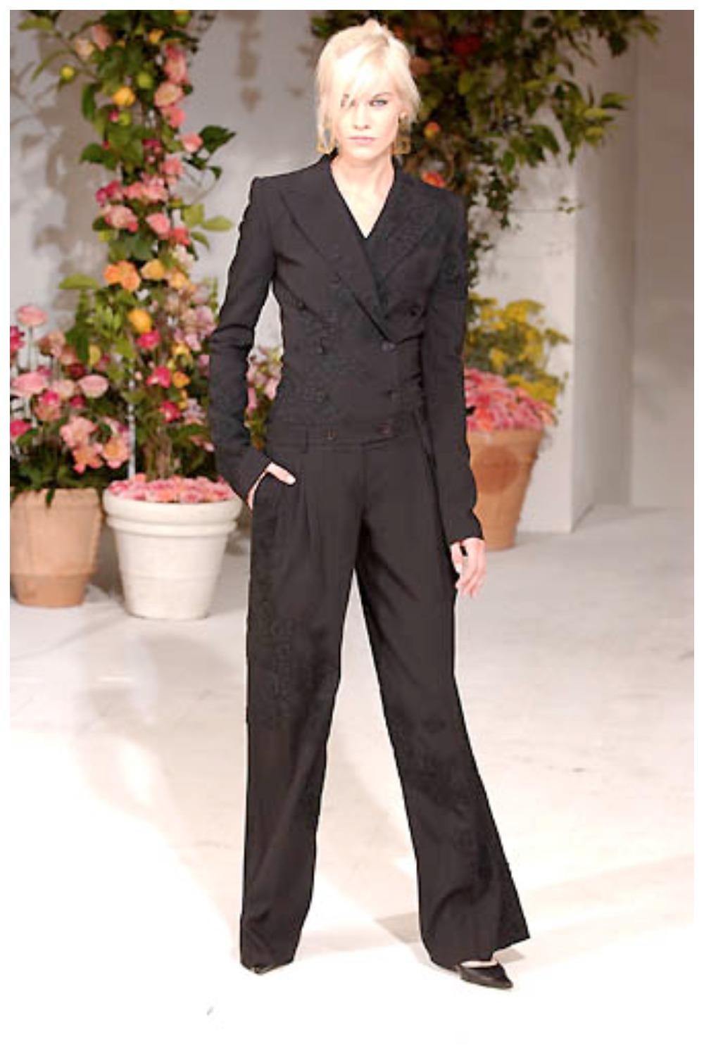 Dolce & Gabbana - Giacca in pizzo SS 2002 in vendita 8