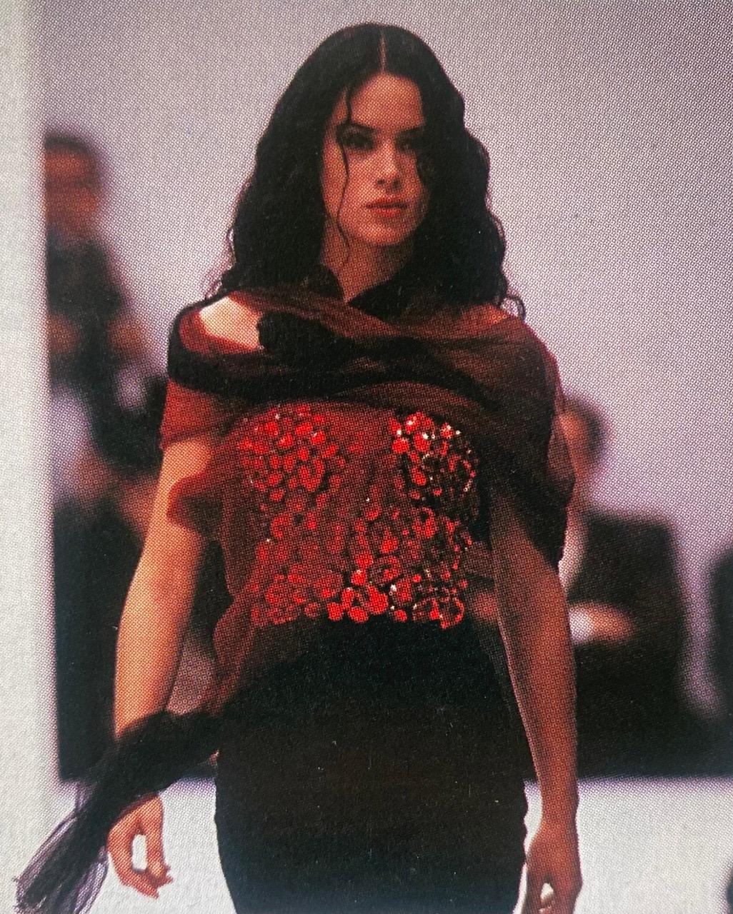 DOLCE & GABBANA SS 90 Rare and Iconic Corset with Crystals For Sale 3