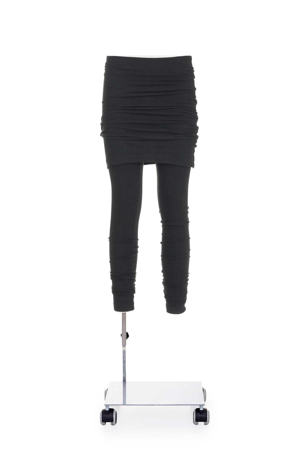 Spring Summer 1991 iconic leggings with pencil skirt by Dolce & Gabbana.
The composition tag is missing, seems to be made of viscose.