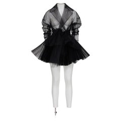 Retro DOLCE & GABBANA SS 92 Rare and Iconic Tulle Minidress