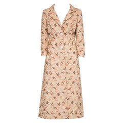 DOLCE & GABBANA SS 97 Rare Floral Embroidered Lightweight Coat