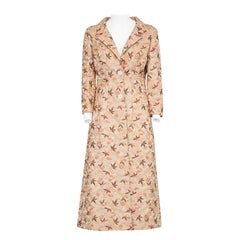 DOLCE & GABBANA SS 97 Rare floral embroidered lightweight coat