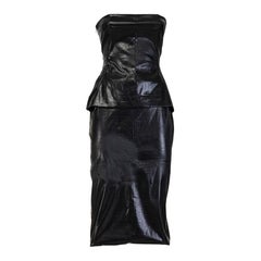 DOLCE & GABBANA SS 98 Vynil Effect Suit