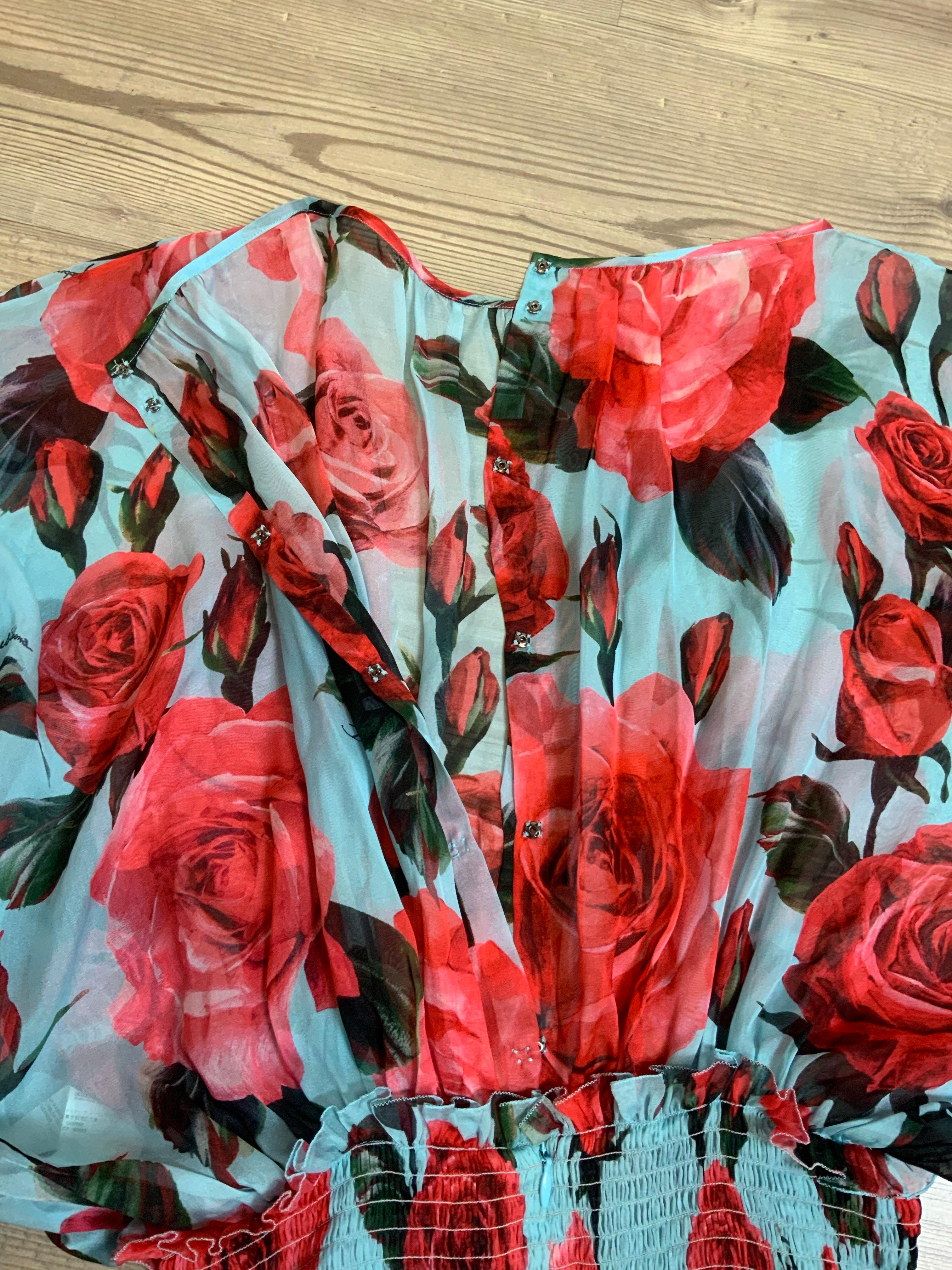 Dolce & Gabbana SS2018 floral Jumpsuit 1