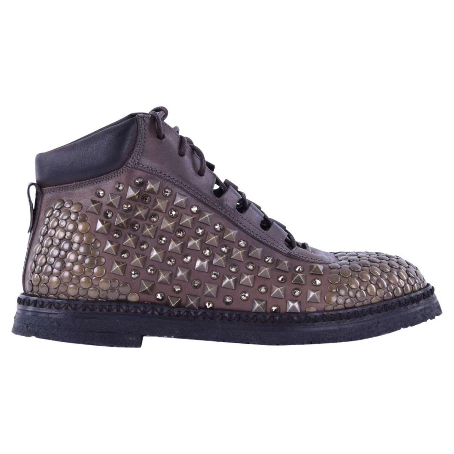 Dolce & Gabbana Formal Crocodile Leather Shoes NAPOLI Good Year