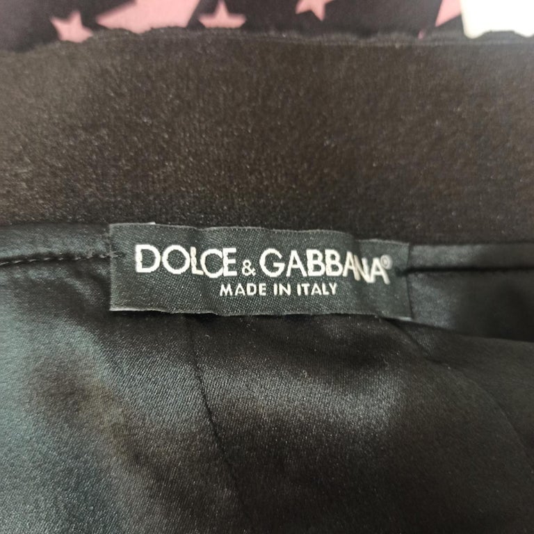 Dolce and Gabbana Stars Skirt IT 38 For Sale at 1stDibs