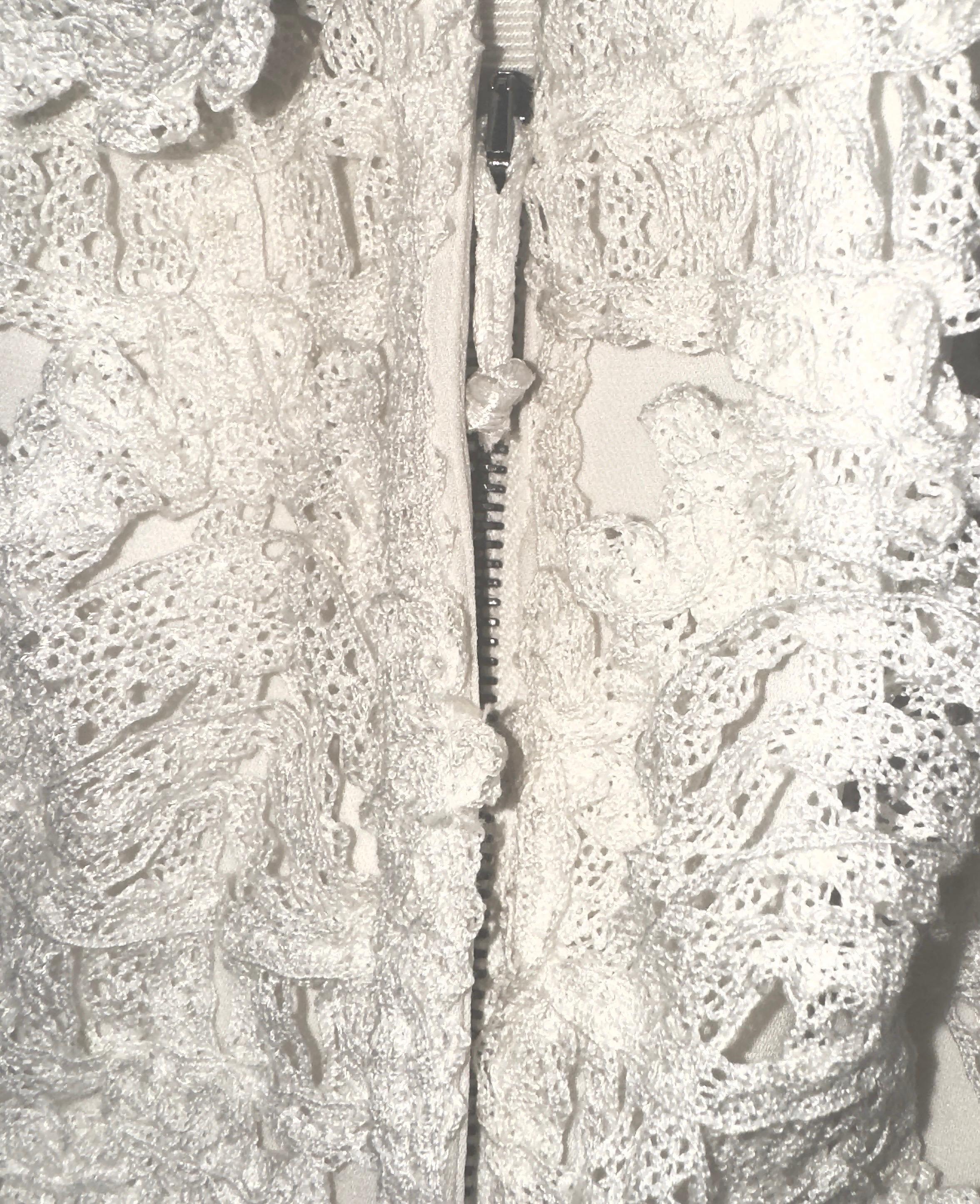 DOLCE & GABBANA Strapless Corset Bustier Lace Engagement Bridal Dress 38 For Sale 1