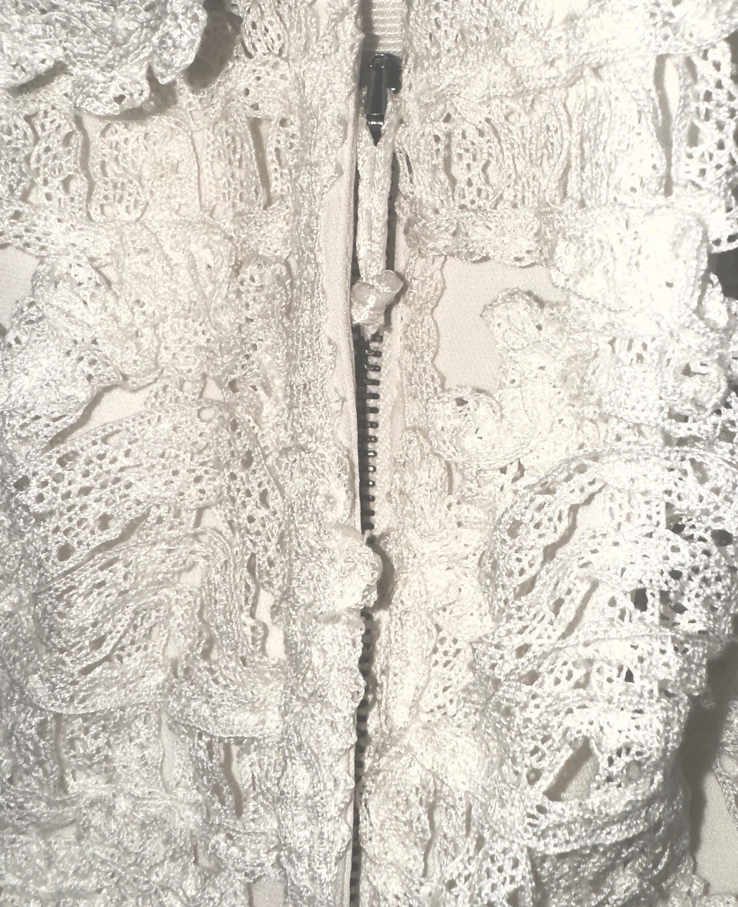 Women's DOLCE & GABBANA Strapless Corset Bustier Lace Engagement Bridal Dress 38 For Sale