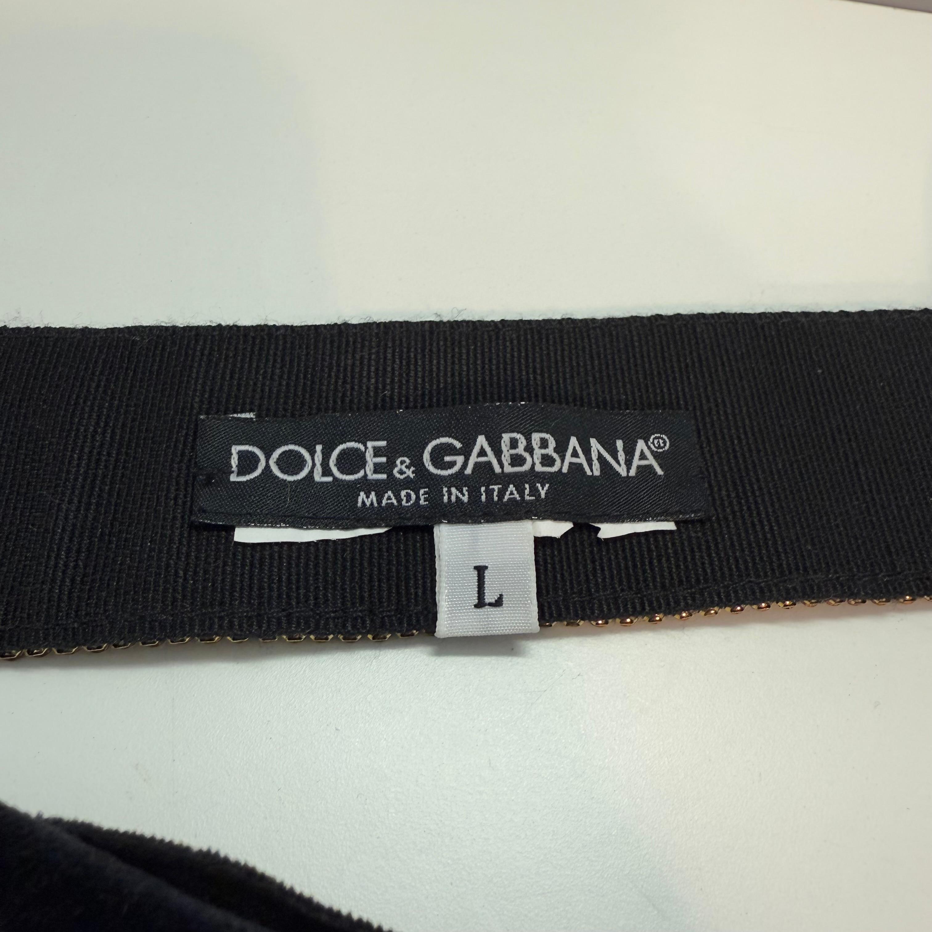 Donna Cintura con fiori di strass Dolce & Gabbana in vendita