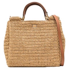 Dolce & Gabbana Straw Tote Bag