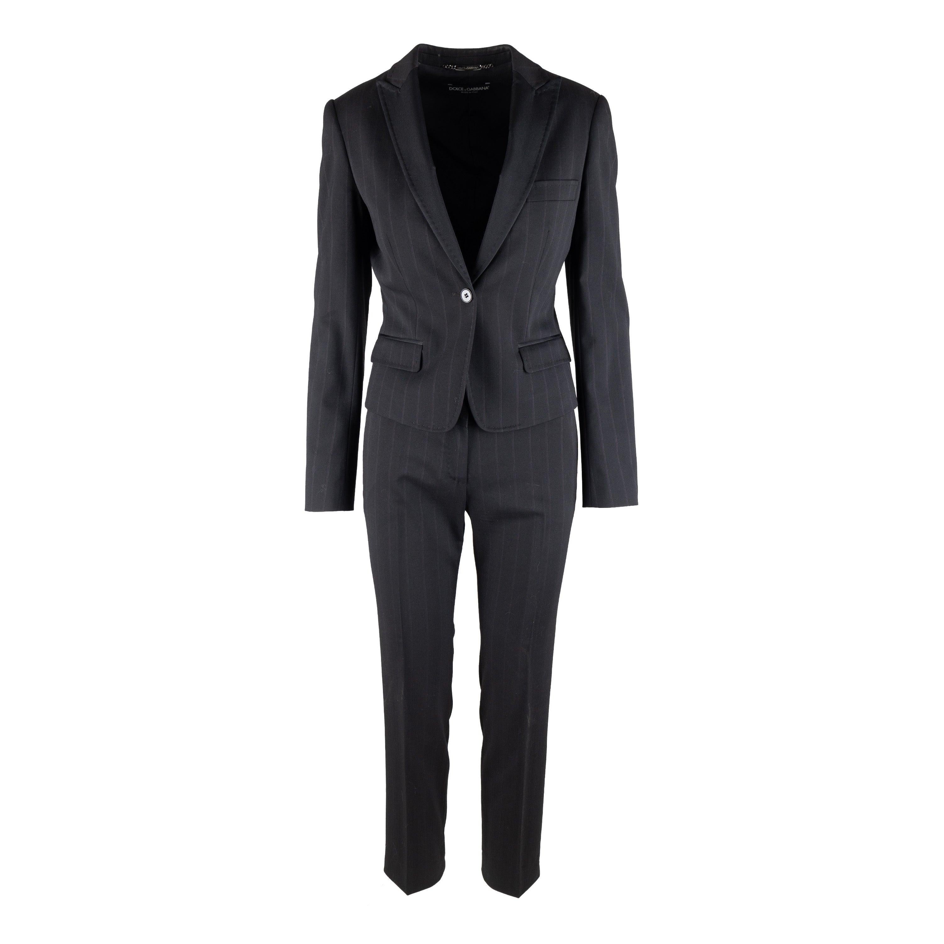 Dolce & Gabbana Stripe Suit - '10s For Sale
