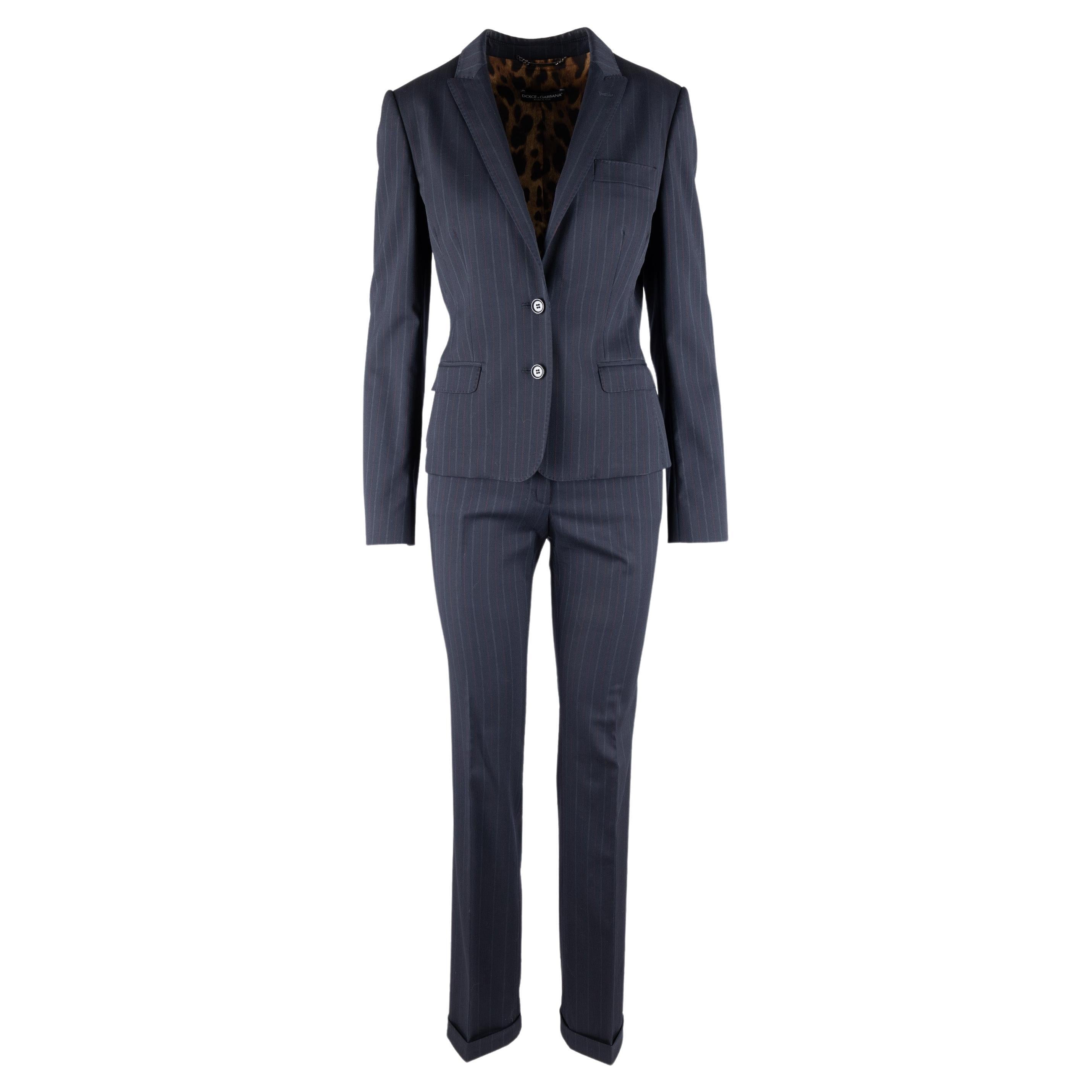Dolce & Gabbana Stripe Suit  For Sale