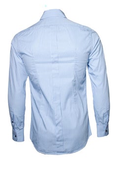 Dolce & Gabbana, striped blue shirt