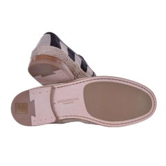Dolce & Gabbana - Striped Canvas Espadrilles PIANOSA EUR 40