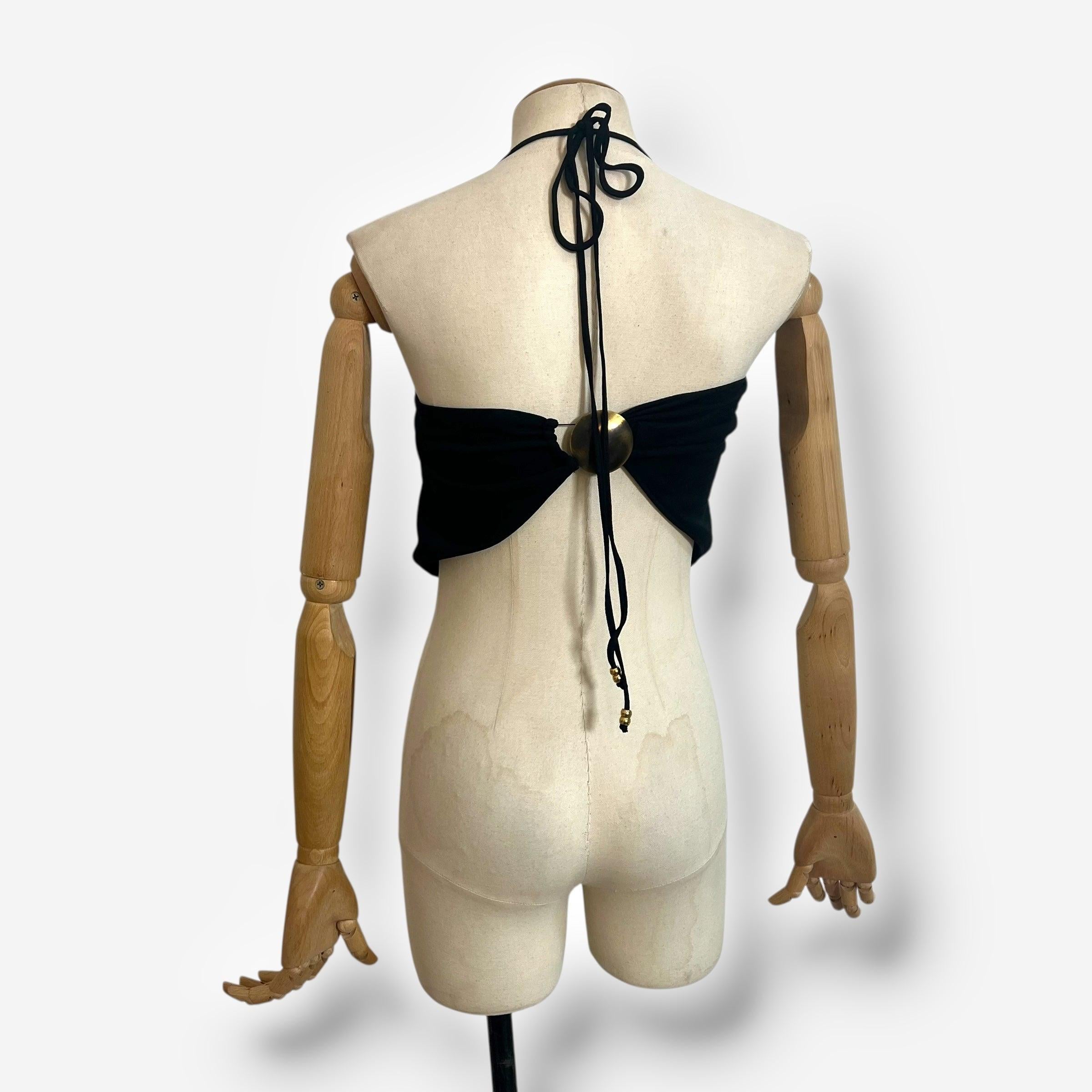 Dolce & Gabbana, Studded Scarf-Style Top, Spring/Summer 2003 in vendita 1