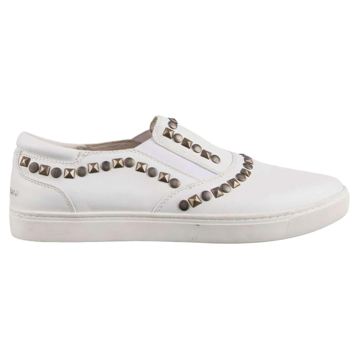 Studded Slip On Shoes 36 For Sale on 1stDibs