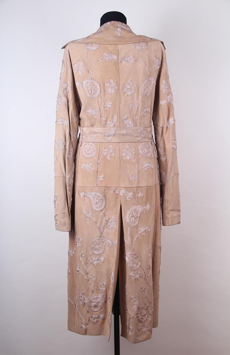 Dolce & Gabbana - Manteau en daim vintage Y2K des années 2000 en vente 5