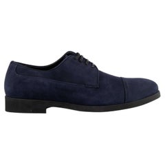 Dolce & Gabbana - Suede Oxford Shoes SORRENTO Blue EUR 42.5