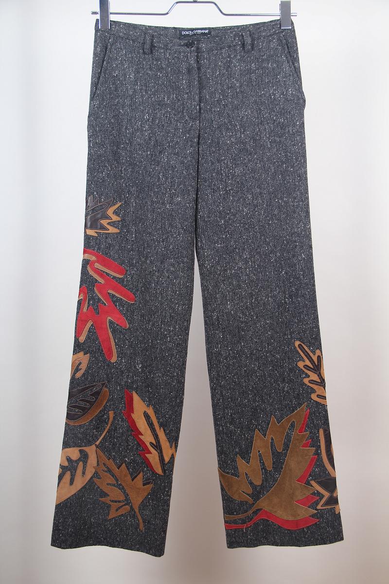 Pantaloni a corsetto in lana di Dolce & Gabbana In condizioni ottime in vendita a Алматинский Почтамт, KZ