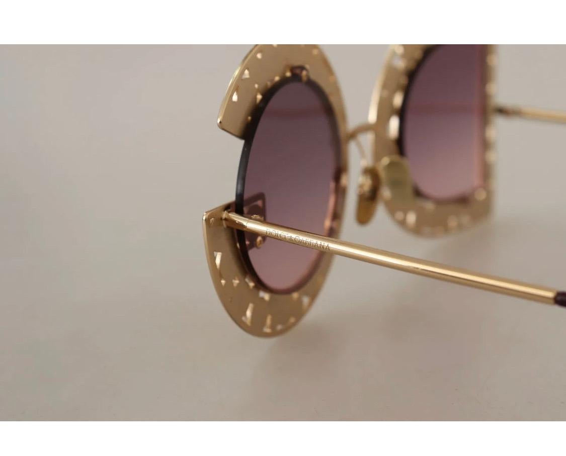 Dolce & Gabbana  sunglasses DG CRYSTAL embellished with colorful crystals In New Condition In WELWYN, GB